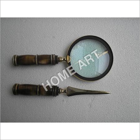 Letter Opener Magnifying Glass Set