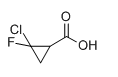Hloro-2-fluorocyclopropanecarboxylic acid