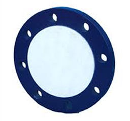 Blue Blind Flange