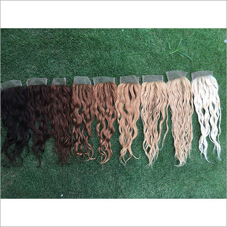 Colored Silk Base Lace Closures