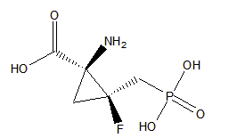 1S 2S-1-amino-2-fluoro-2-phosphonomethyl-Cyclopropanecarboxylic acid