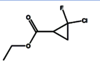 Ethyl 2-chloro-2-fluorocyclopropanecarboxylate