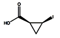 Cis-2-iodocyclopropanecarboxylic acid