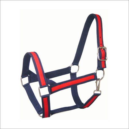 Red & Blue Nylon Halter