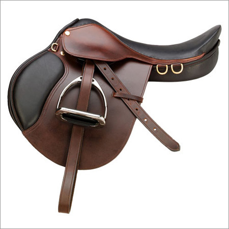 Brown Horse English Saddles
