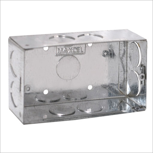 GI Metal Concealed Box 4 Module