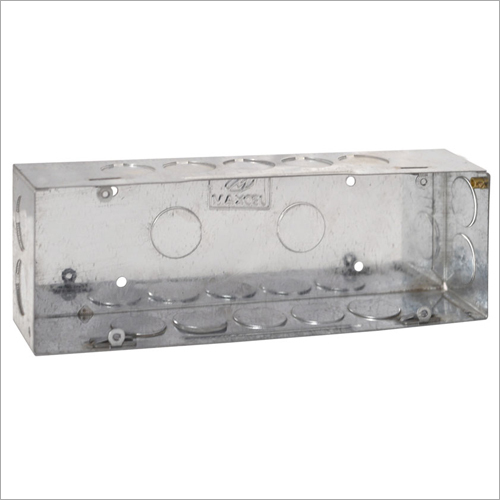 GI Metal Concealed Box 6 Module