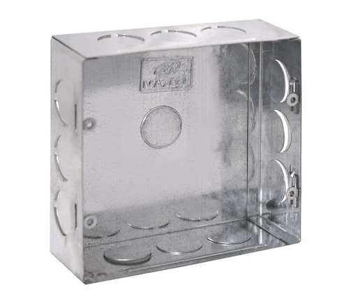 GI Metal Concealed Box 8 RE Module