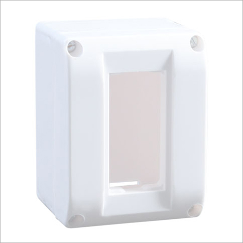 Open Surface Modular Box 1 way Open Surface Modular Box 1 way