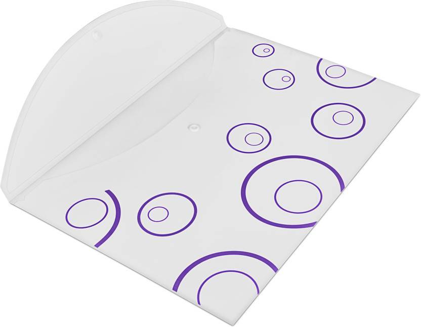 CIRCLE DESIGN CLEAR BAG