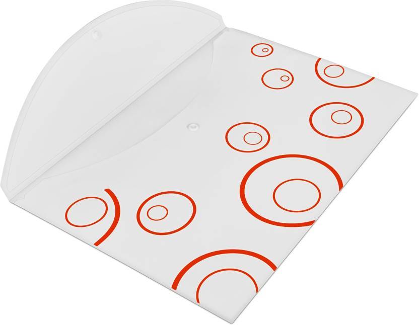 CIRCLE DESIGN CLEAR BAG