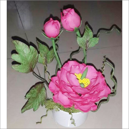Artificial Rose Flower Pot Artificial Rose Flower Pot