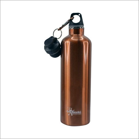 Copper Bottle - Round, 76.2-101.6mm | Polished Finish, Rust Proof, Leak Proof, Joint Less, Alloy Material with Purification Properties