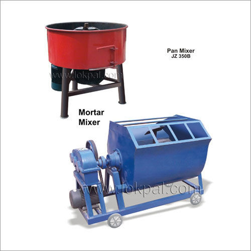 Pan Mixer, Mortar Mixer