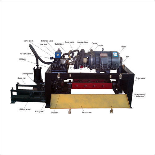 Coil Straightening & Cutting Machine (Programable)