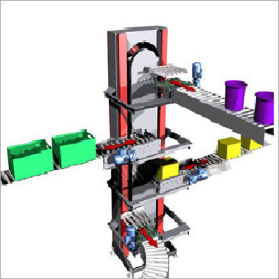 Automatic Vertical Elevator By FILLTRONICS AUTOMATION