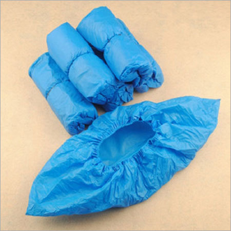 Blue Hospital Disposable Shoe Covers