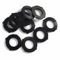 Rubber Washer - Round, 2-4 M, Black | Thickness 2-30 Mm, Height 25.4 Mm, Width 38.1 Mm, Length 1.5 Mm, Designed For Sealing And Fastening Applications