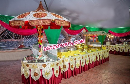 Beautiful Wedding Food Stall