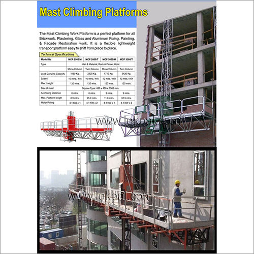 Mast Climbing Platform