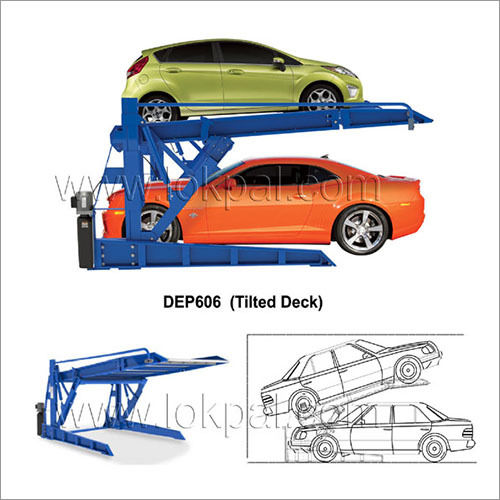 Two Post Car Parking Lift (Tilting)