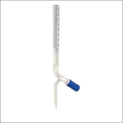Burette - Glass, Long Tube Design, 50.00 mL Capacity | Accurate 0.1 mL Increment Markings, Easy Volume Reading, Precise Dispensing