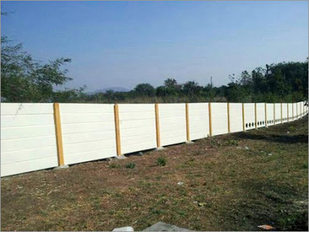 Cement RCC Compound Boundary Wall