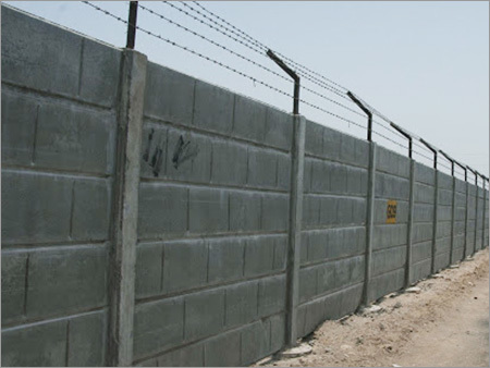 Reinforced Cement Concrete Compound Wall
