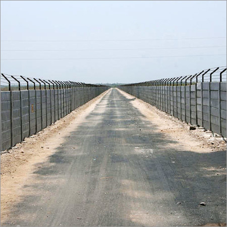 Cement RCC Compound Wall