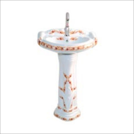 Ceramic Wash Basin With Pedestal