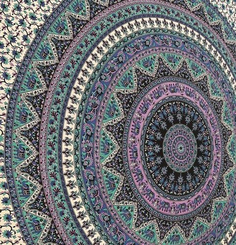 India Style Ombre Mandala Wall Hanging