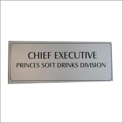 Custom Metal Name Plate Custom Metal Name Plate