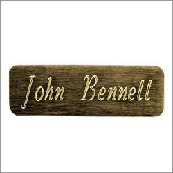 Metal Engraving Name Plate Metal Engraving Name Plate