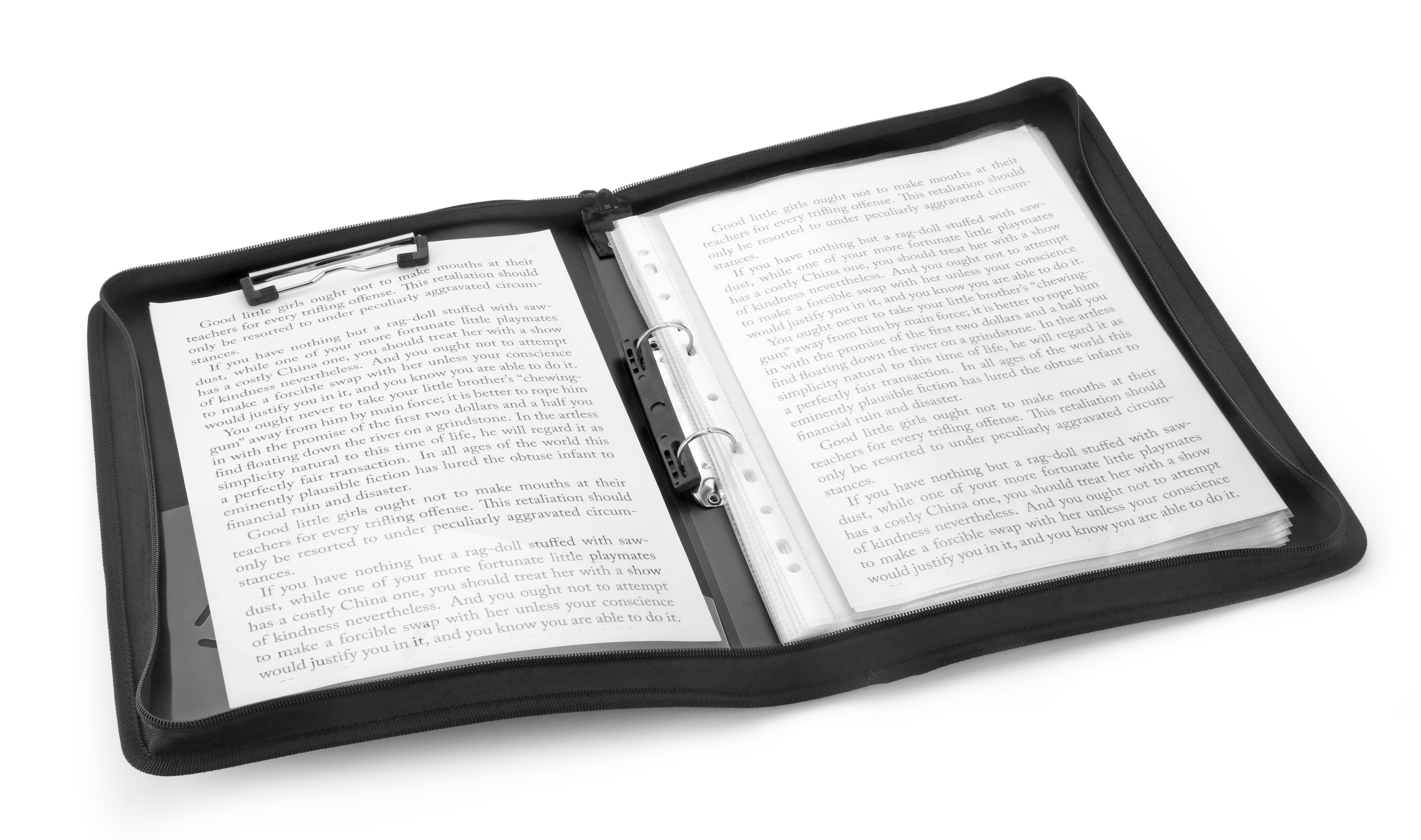 Zipper Bag With Board & 2O Clip