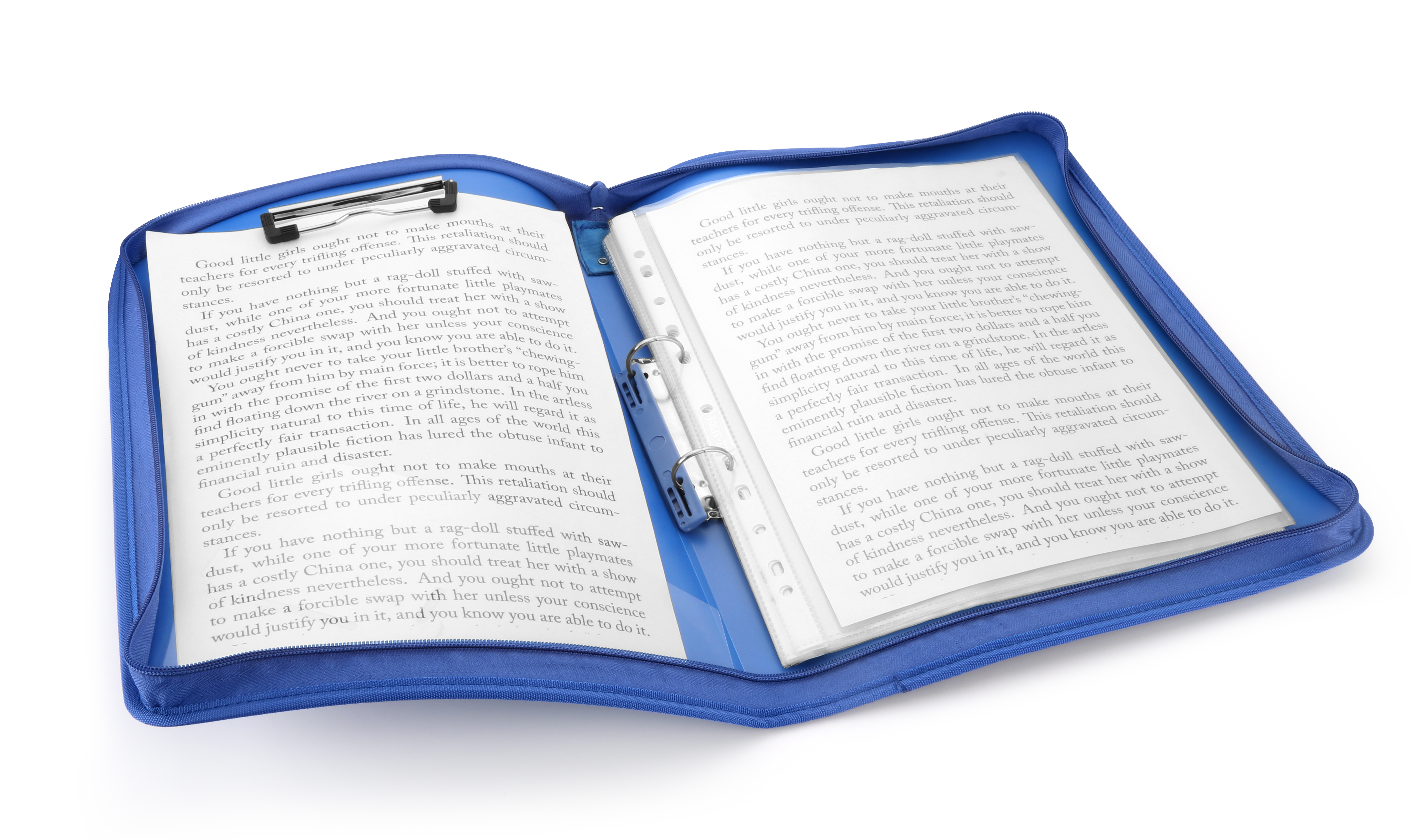 Zipper Bag With Board & 2O Clip