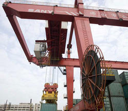 Rubber Tyre Container Gantry Crane