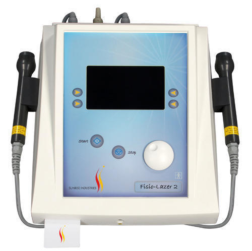 Fisio-Power Lazer 500mW - Mild Steel & Plastic, 3-5 kg Weight, White Color, Clinical Laser Therapy Device
