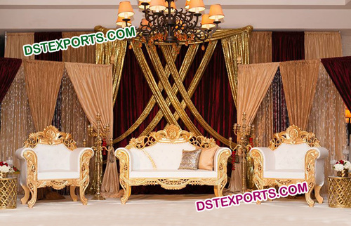 Beautiful Wedding Designer Sofa Set
