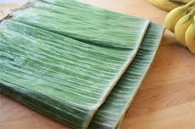 Frozen Banana Leaves