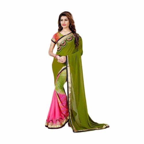 Multicolor Printed Sare