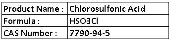 Chlorosulfonic Acid