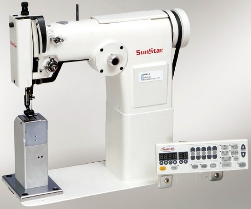 High speed, 1-needle, zigzag, lock stitch sewing machine