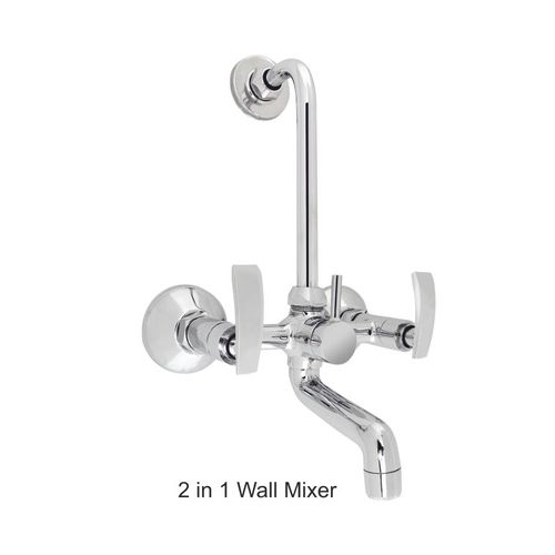 2 in 1 wall mixer