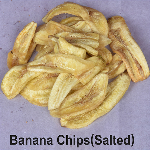 Salted Banana Chips - Deep Fried in Coconut Oil, Crispy & Nutrient-Rich Snack