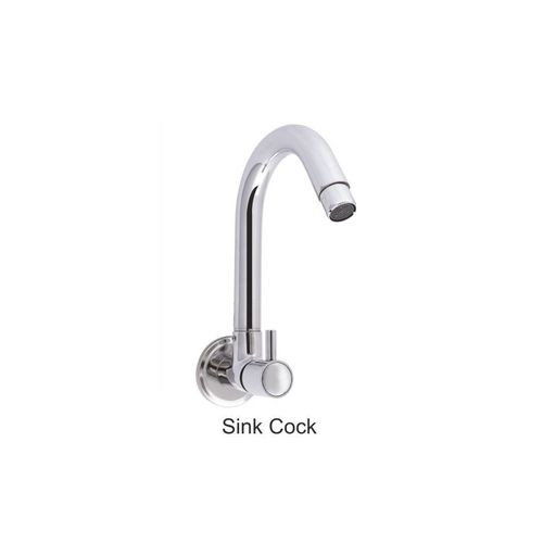 Round Swan Neck Brass Sink Cock