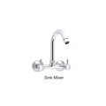 2 in 1 Brass Sink Mixer