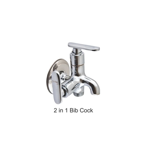 Chrome Plated 2 in 1 Bib Cock