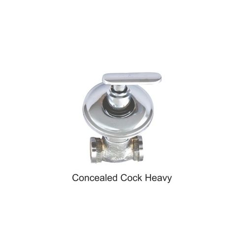 Chrome Plated Concealed Cock Heavy