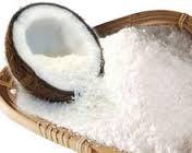 Desiccated coconut