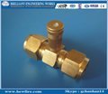 Air Automiser Nozzle - Brass Material, 400-500 Grams Weight | Elegant Golden Design, 1 Year Warranty For Fire Applications